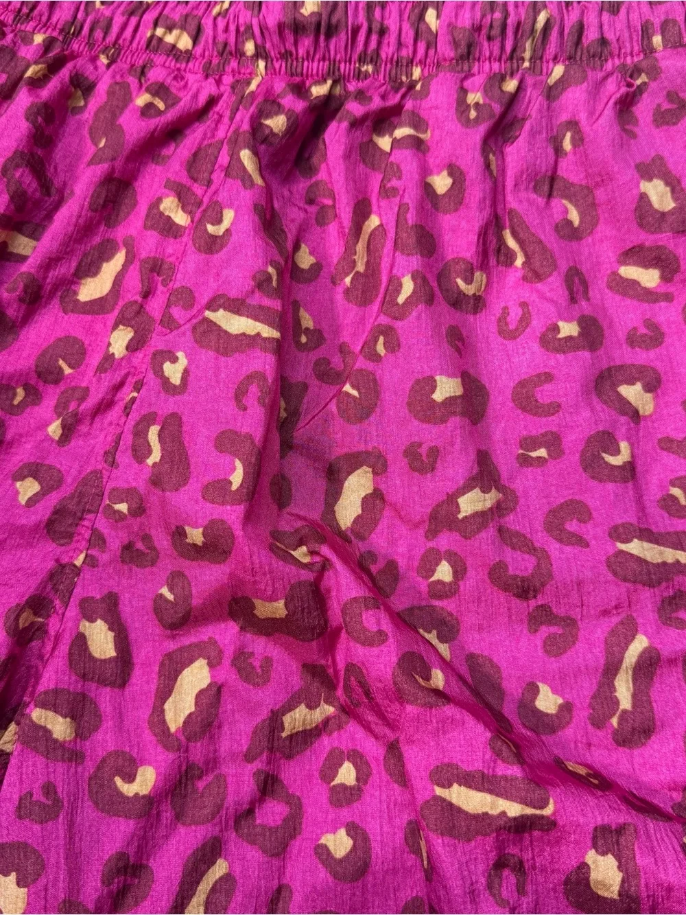 Champion Pink Leopard Print Athletic Shorts - Men’s Large  - Y2K